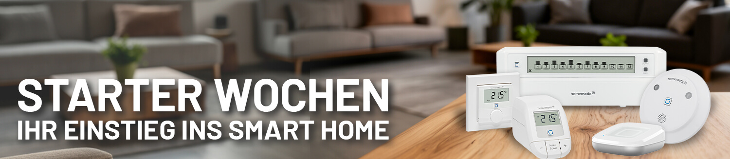 Ihr Einstieg ins Smart Home - Starter Wochen bei ELV!