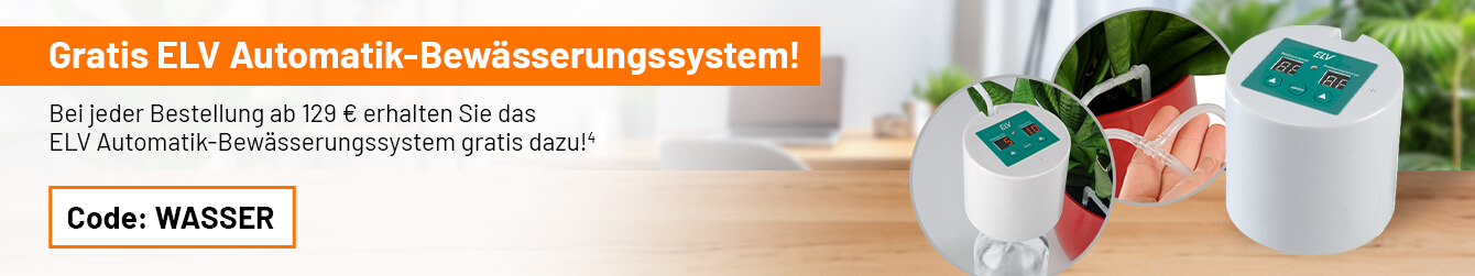 Gratis ELV Automatik-Bewässerungssystem!