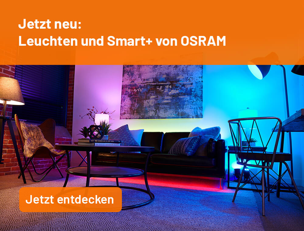 Jetzt neu: Leuchten und Smart+ von OSRAM