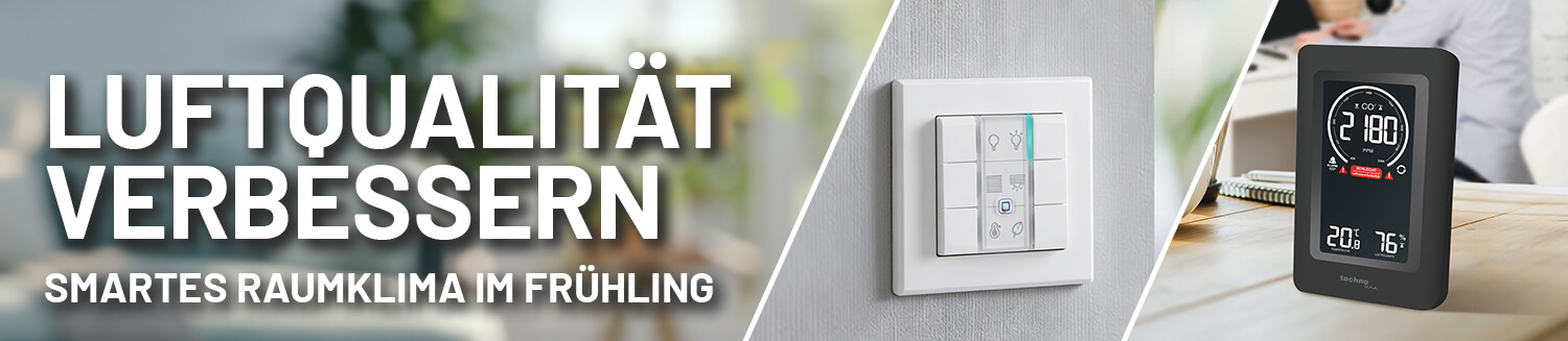Luftqualität verbessern – smartes Raumklima im Frühling