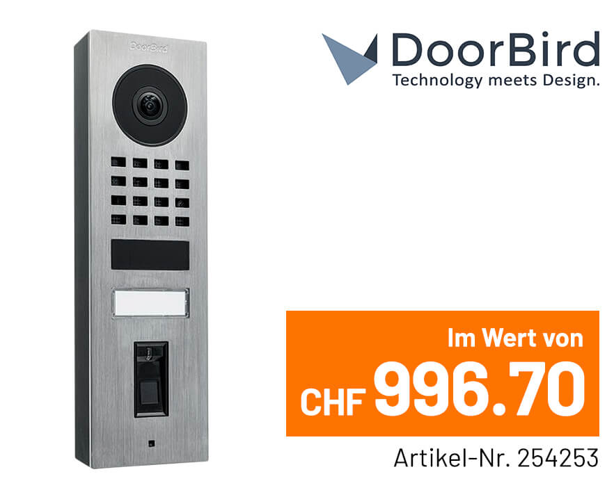 Doorbird IP-Video-Türsprechanlage D1101FV