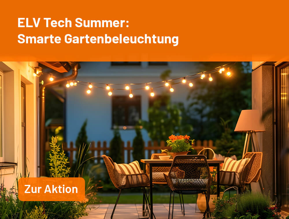 Tech Summer: Smarte Gartenbeleuchtung Tech Summer: Smarte Gartenbeleuchtung