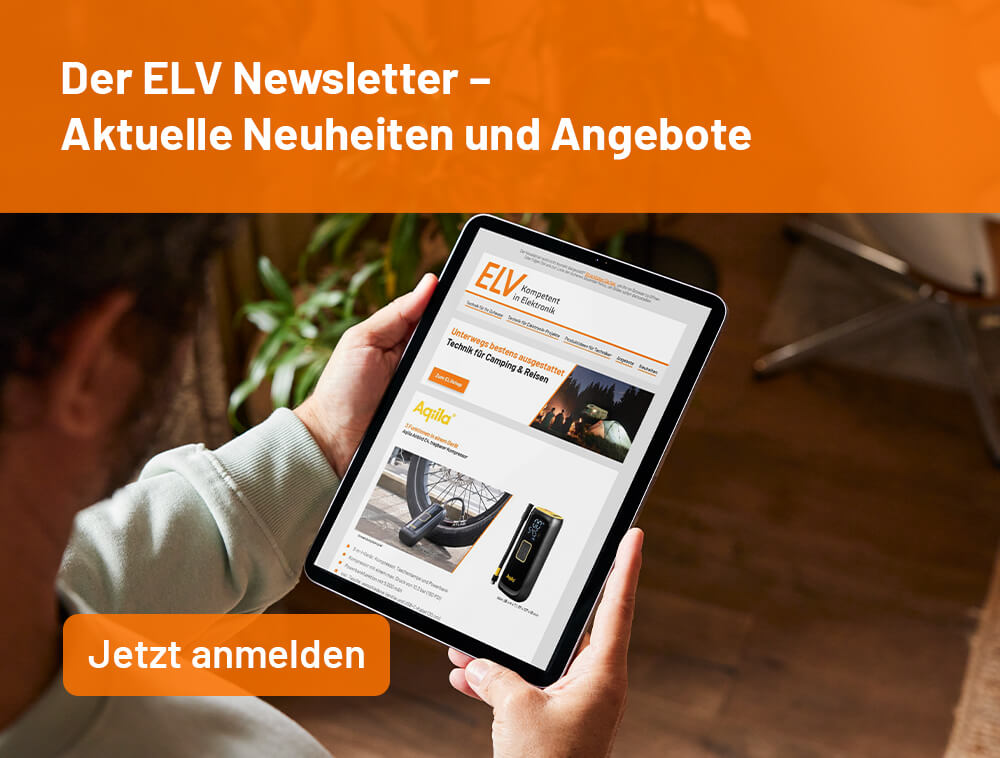 Jetzt den ELV Newsletter abonnieren