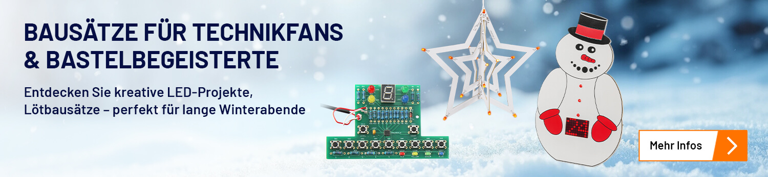 Bausätze für Technikfans & Bastelbegeisterte
