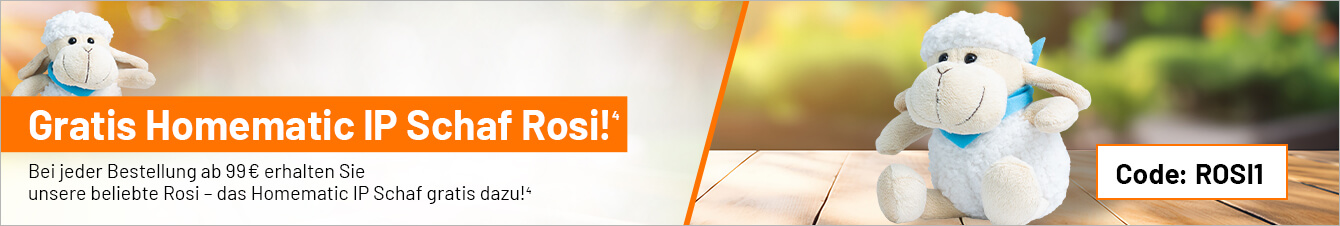 Gratis Homematic IP Schaf Rosi!