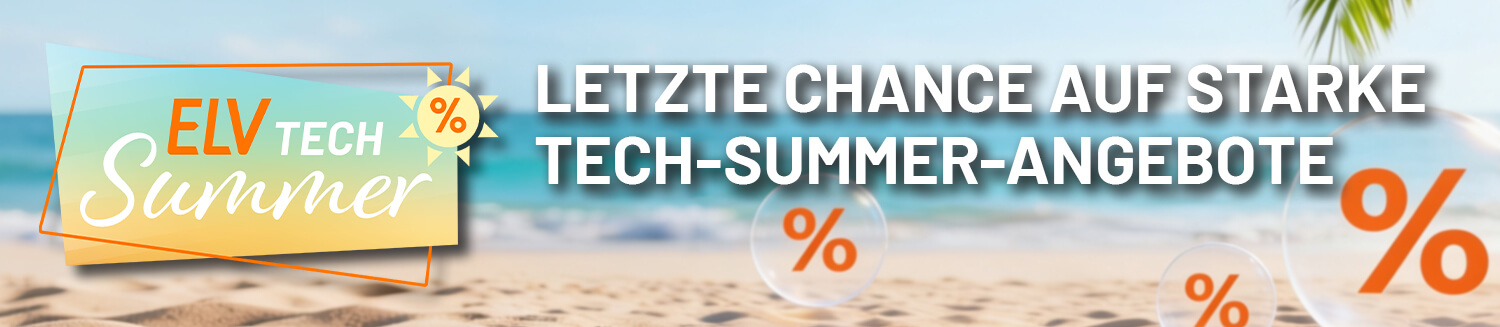 Letzte Chance auf starke Tech-Summer Angebote