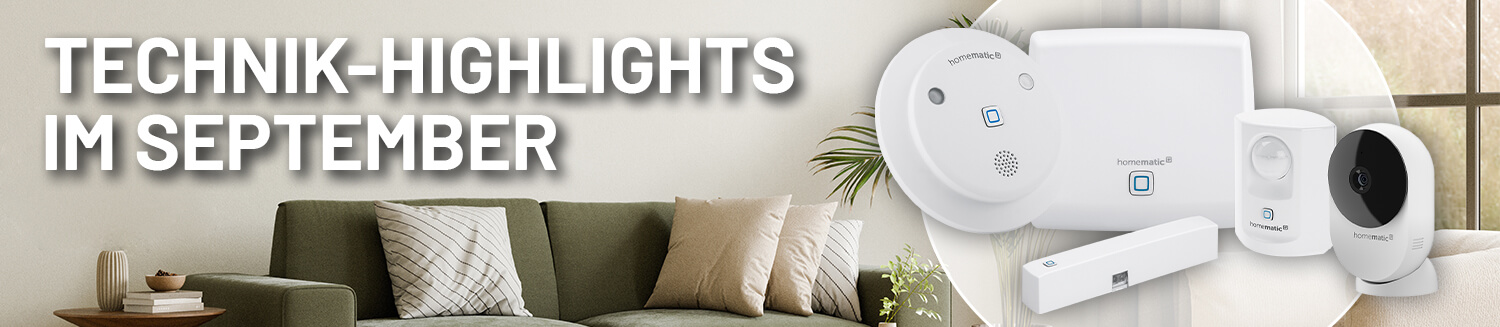 Technik-Highlights im September