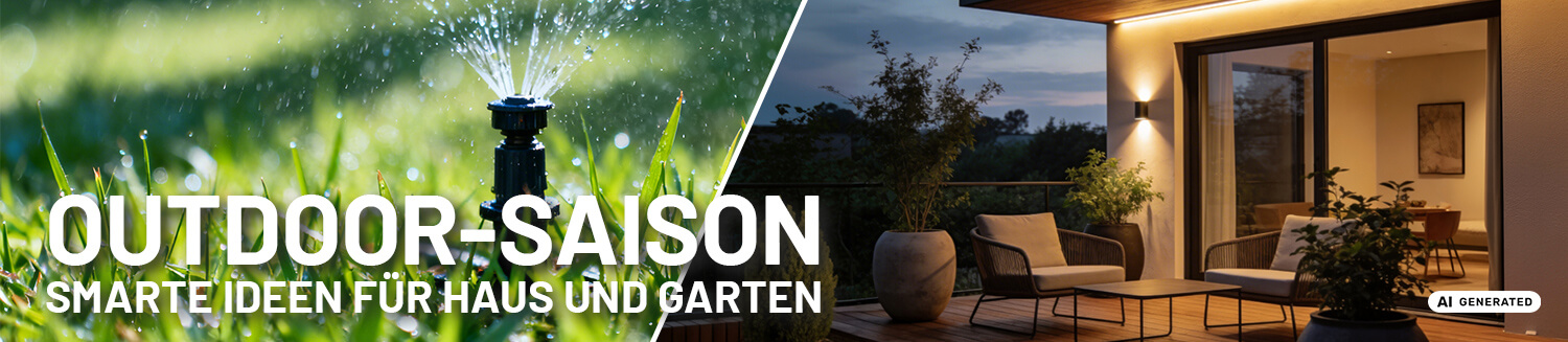 Bereit für die Outdoor-Saison – smarte Ideen für Haus und Garten