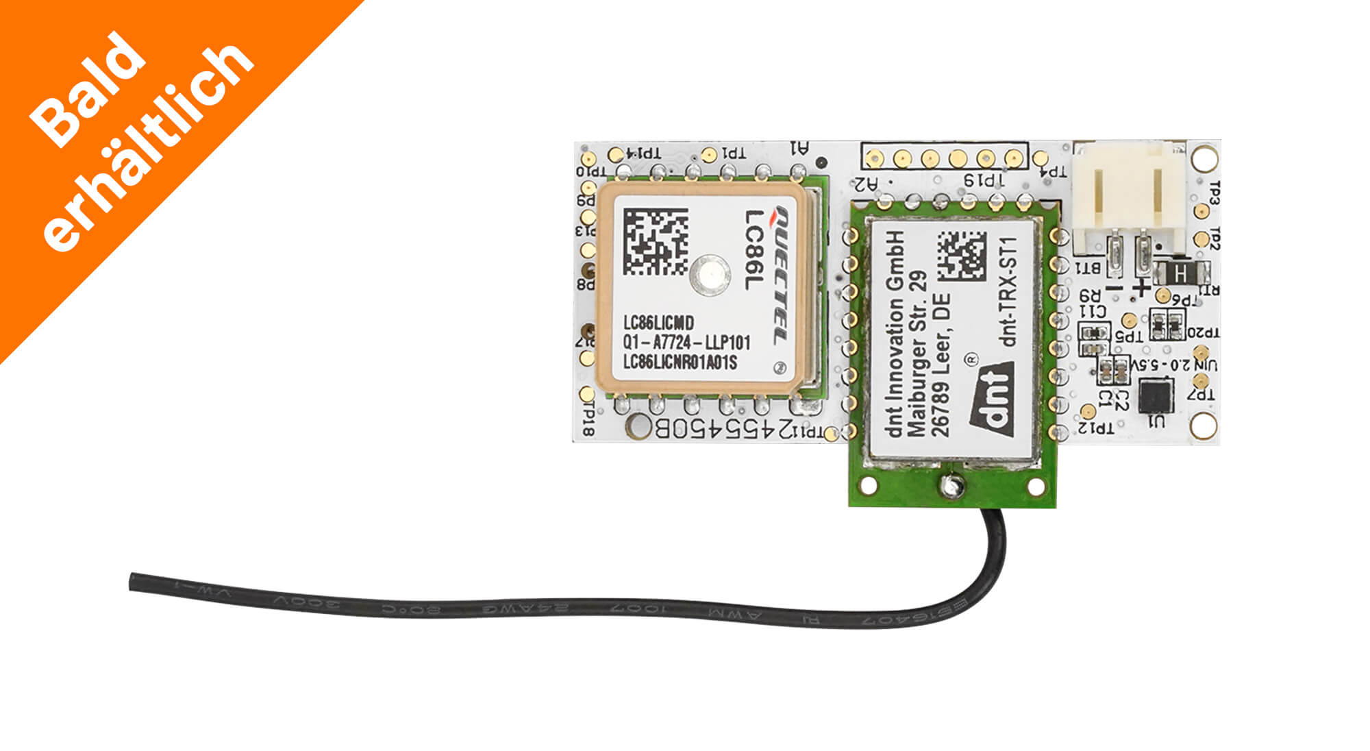 Batteriebetriebener LoRaWAN®-GPS-Tracker