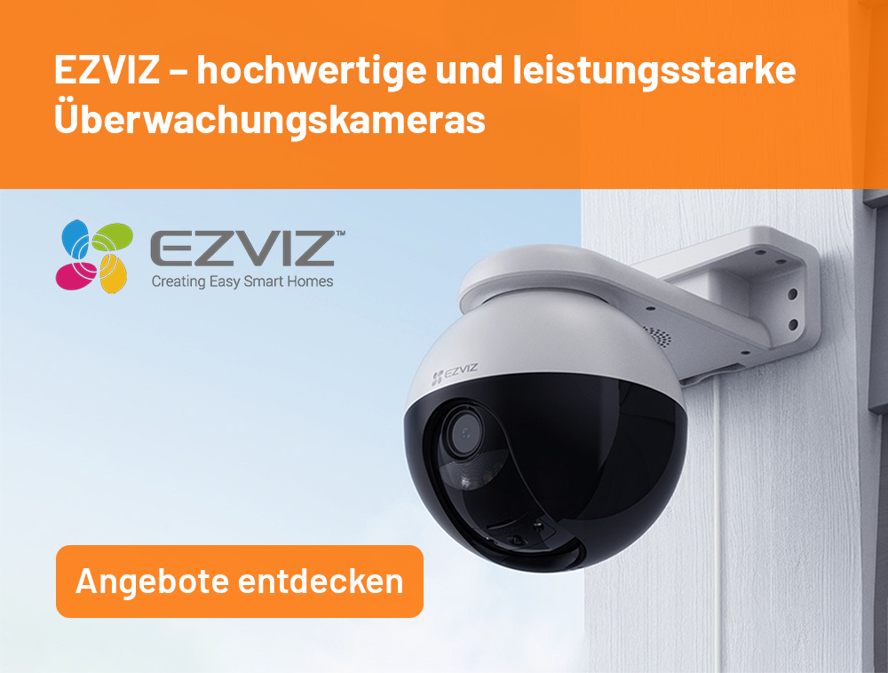 EZVIZ - hochwertige und leistungsstarke Überwachungskameras