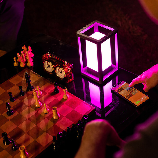 RGB-Tischbeleuchtung für gemütliche Abende