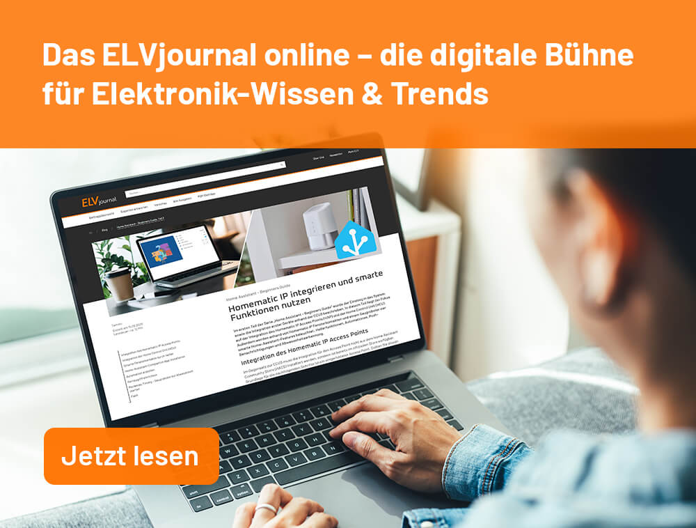 Jetzt neu: Das ELVjournal online