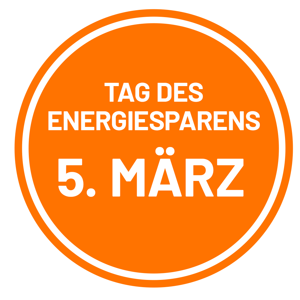 Am 5. März ist der internationale Tag des Energiesparens
