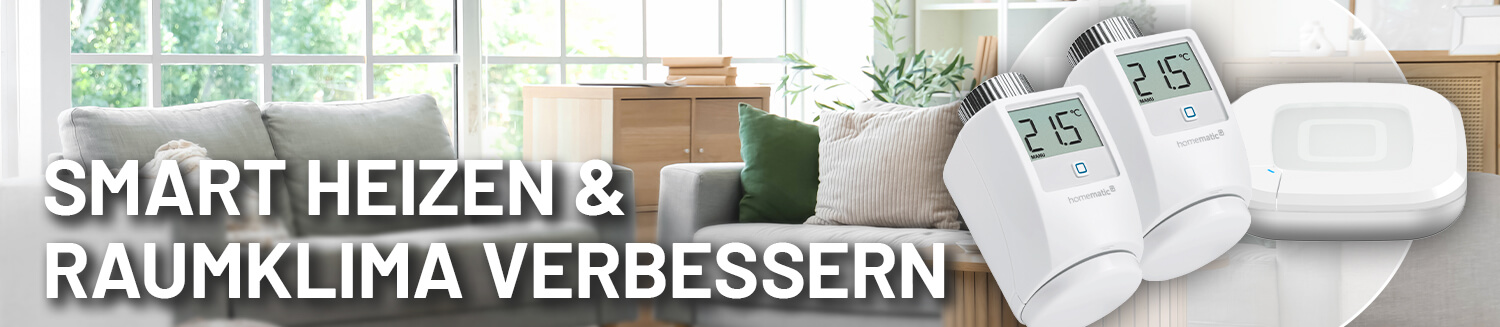 Smart heizen & Raumklima verbessern