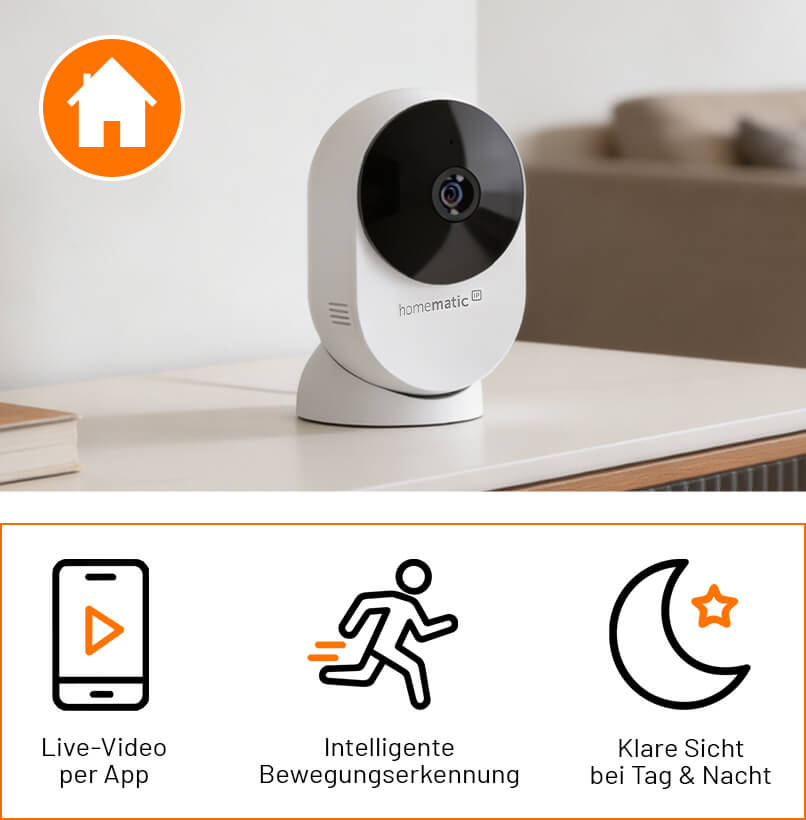 Homematic IP Innenkameras - jetzt entdecken