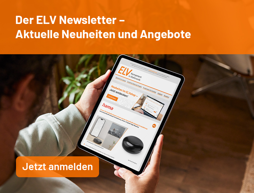 ELV Newsletter-Anmeldung