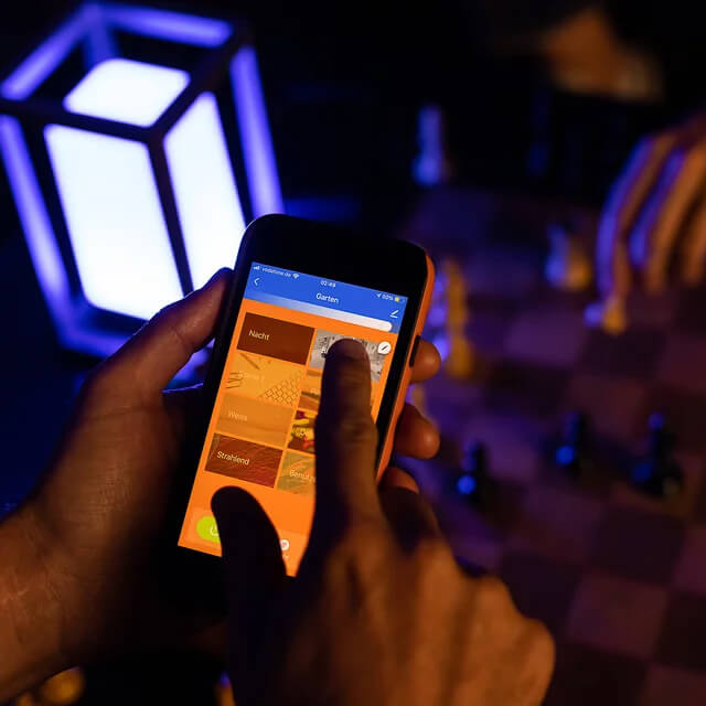 Steuerung per Smartphone