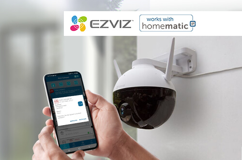 Ergänzung Ihres Homematic IP Systems mit EZVIZ